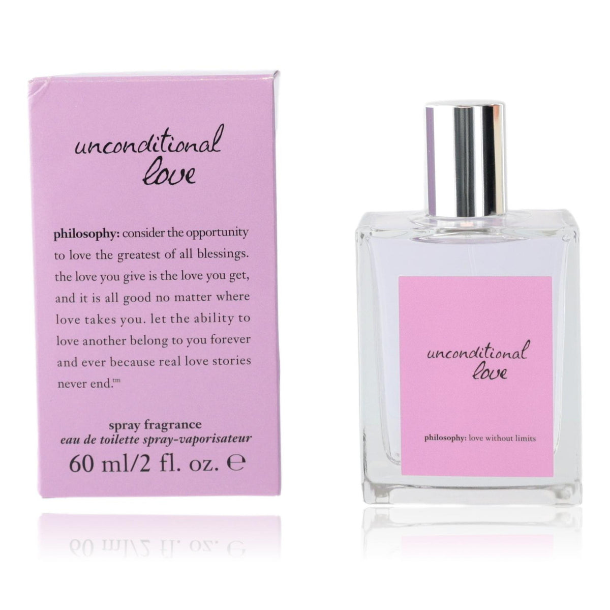 Philosophy Unconditional Love 2 Oz Eau De Toilette Spray For Women