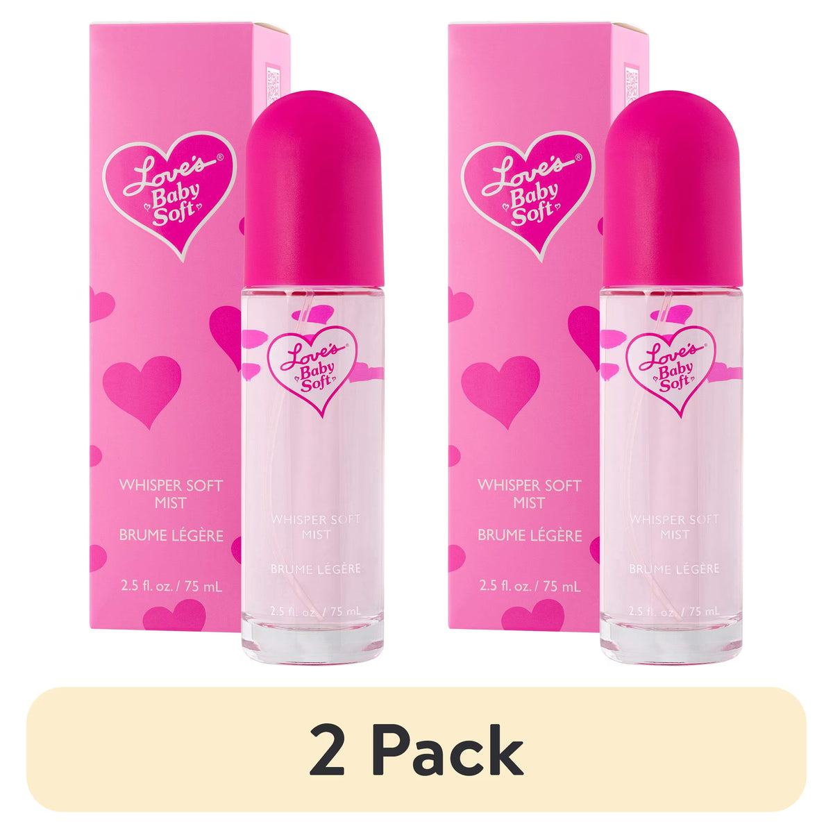 Love's Baby Soft Whisper Soft Tester 2.5 Perfume Mist Spray For Women