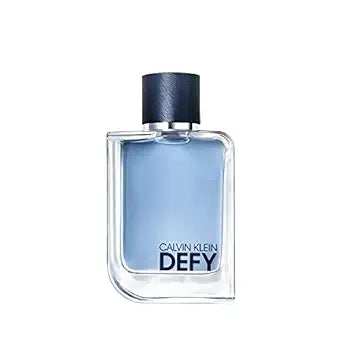 Calvin Klein Defy Eau de Toilette – Woody Men's Cologne – With Notes of Bergamot Oil, Lavender Absolute & Vetiver Oil – Long Lasting Fragrance