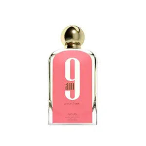 Afnan 9 AM Pour Femme 3.4 oz EDP ( CORAL BOX )