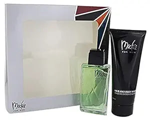 Bob Mackie 2 Piece Gift Set includes:- 3.4oz EDT Spray + 6.8oz B/C ) for WOMEN.