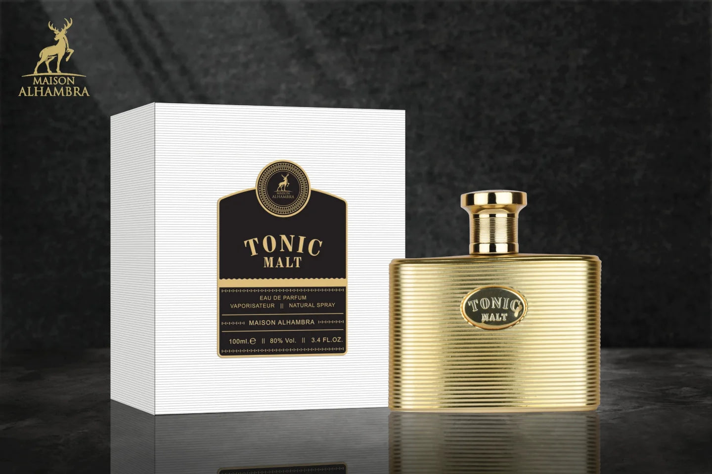 LATTAFA599366
6290360599366
Alhambra Tonic Malt 3.4 Eau De Parfum Spray
