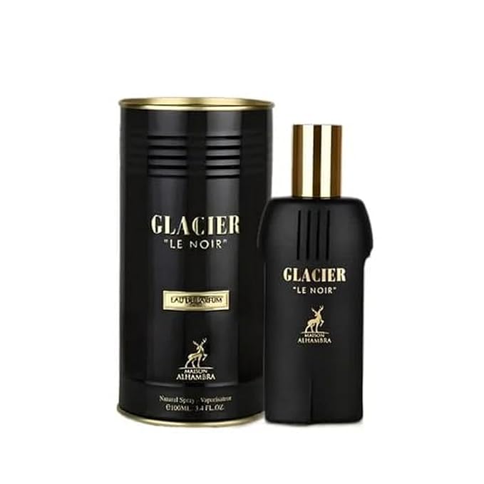 GLACIER LE NOIR by Maison Alhambra 3.4oz EDP Spray for unisex