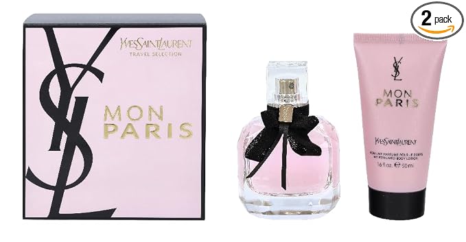 YSLTM127103
3660732086658
Ysl Mon Paris 2 Pcs Set: 1.6 Eau De Parfum Spray + 1.6 Body Lotion