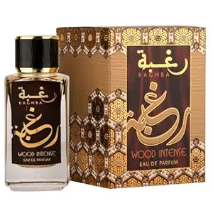 Raghba Wood Intense by Lattafa 3.4oz EDP Spray(UNISEX)