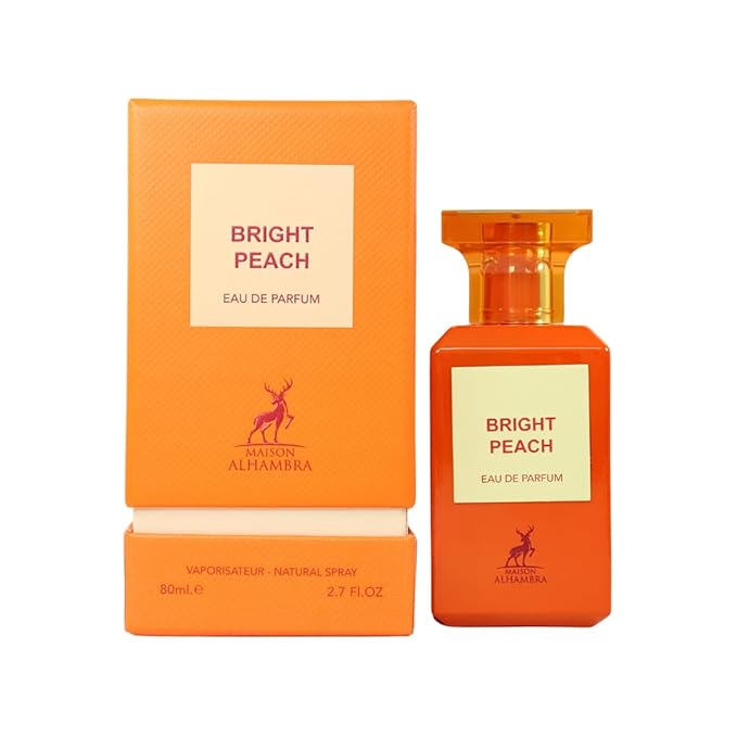 Maison Alhambra Bright Peach Eau De Parfum 80ml