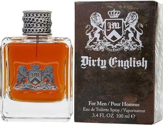 Dirty English 3.4 OZ Eau De Toilette for Men's by Juicy Couture