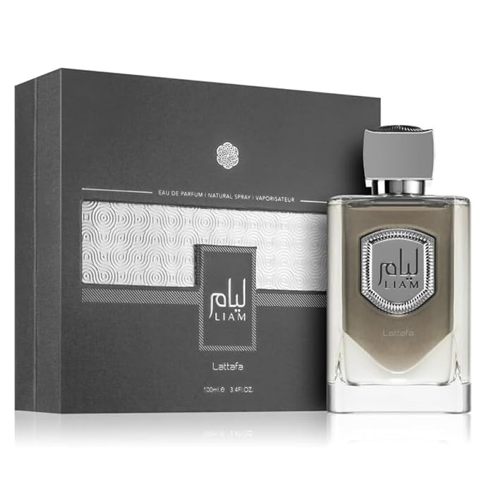 Liam Grey by LATTAFA 3.4oz EDP Spray for UNISEX