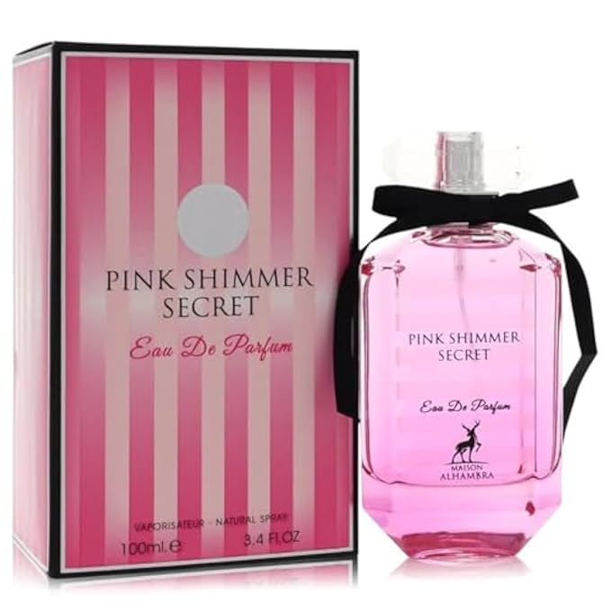 Pink Shimmer Secret By Maison Alhambra 3.4oz EDP Spray for WOMEN
