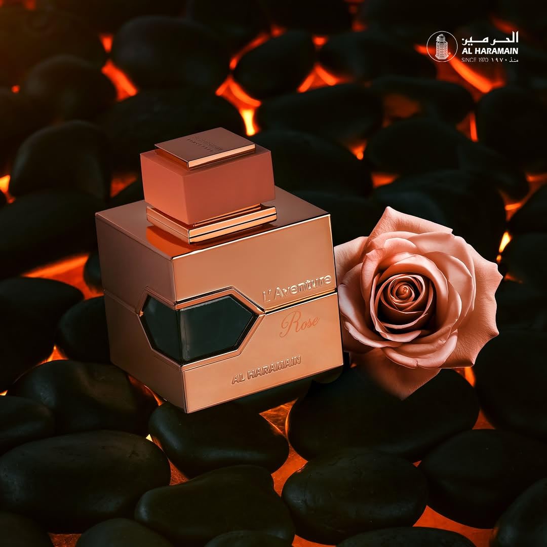 Al Haramain L'aventure Rose 3.3 Eau De Parfum Spray For Women