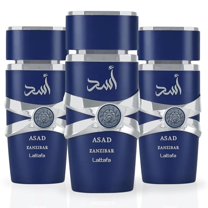 Asad Zanzibar By Lattafa 3.4oz EDP Spray for MEN