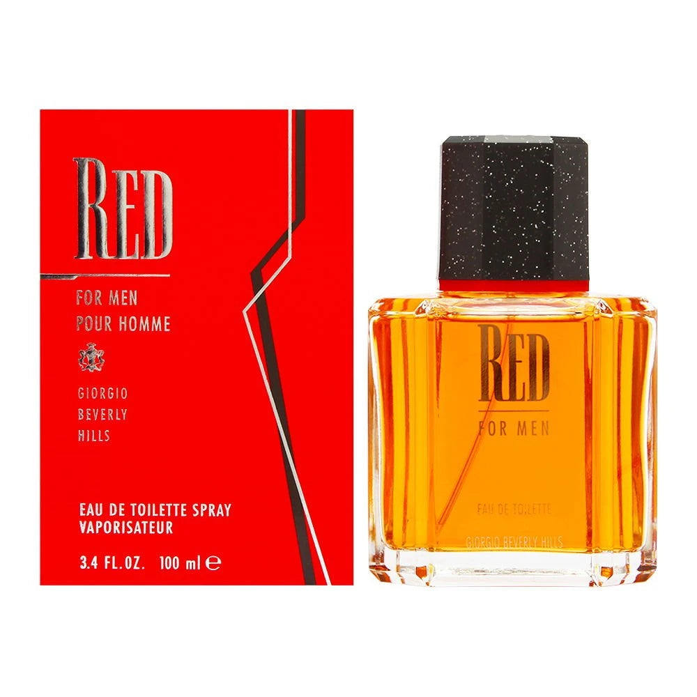 Giorgio Red 3.4 Eau De Toilette Spray For Men