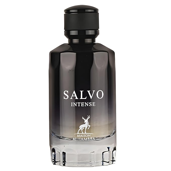 Salvo Intense by Maison Alhambra 3.4oz EDP Spray for MEN