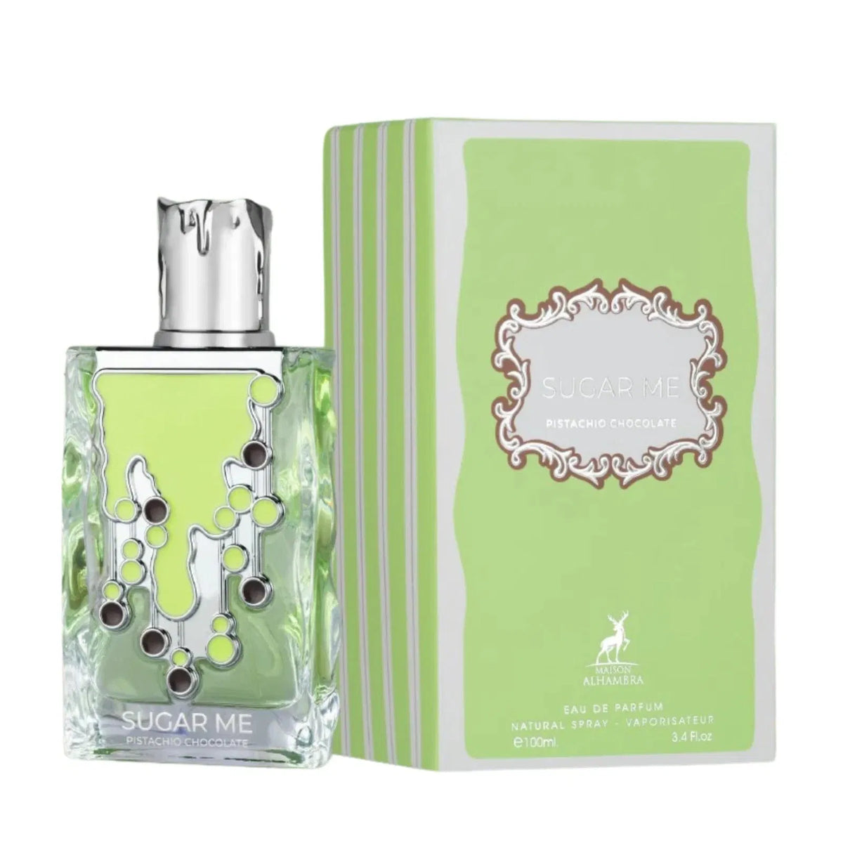 Alhambra Sugar Me Pistachio Chocolate 3.4 Eau De Parfum Spray For Women