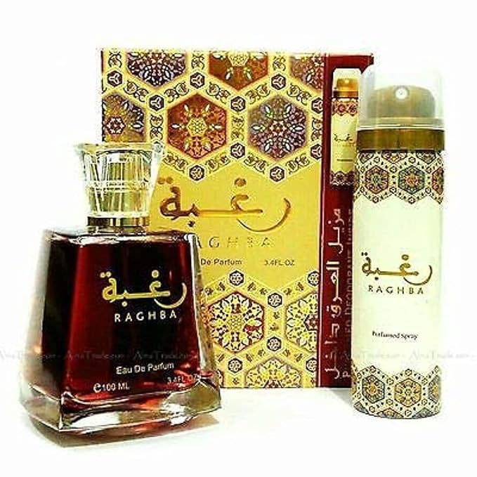 Raghba for Women EDP (3.4oz) w/ Deo by Lattafa