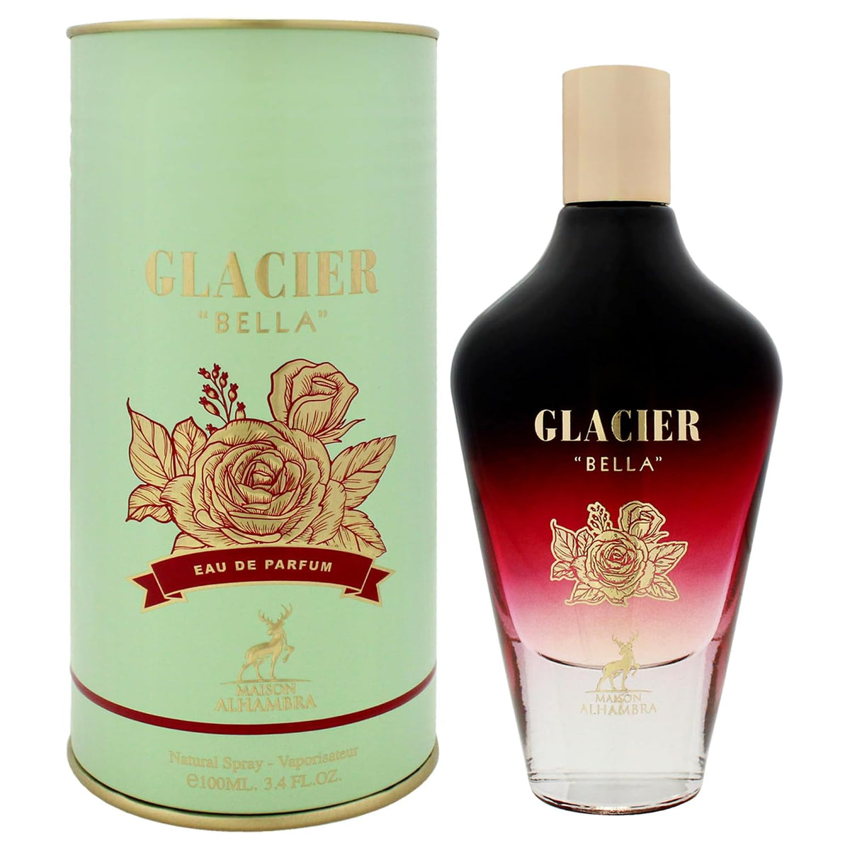 Alhambra Glacier Bella 3.4 Eau De Parfum Spray For Women