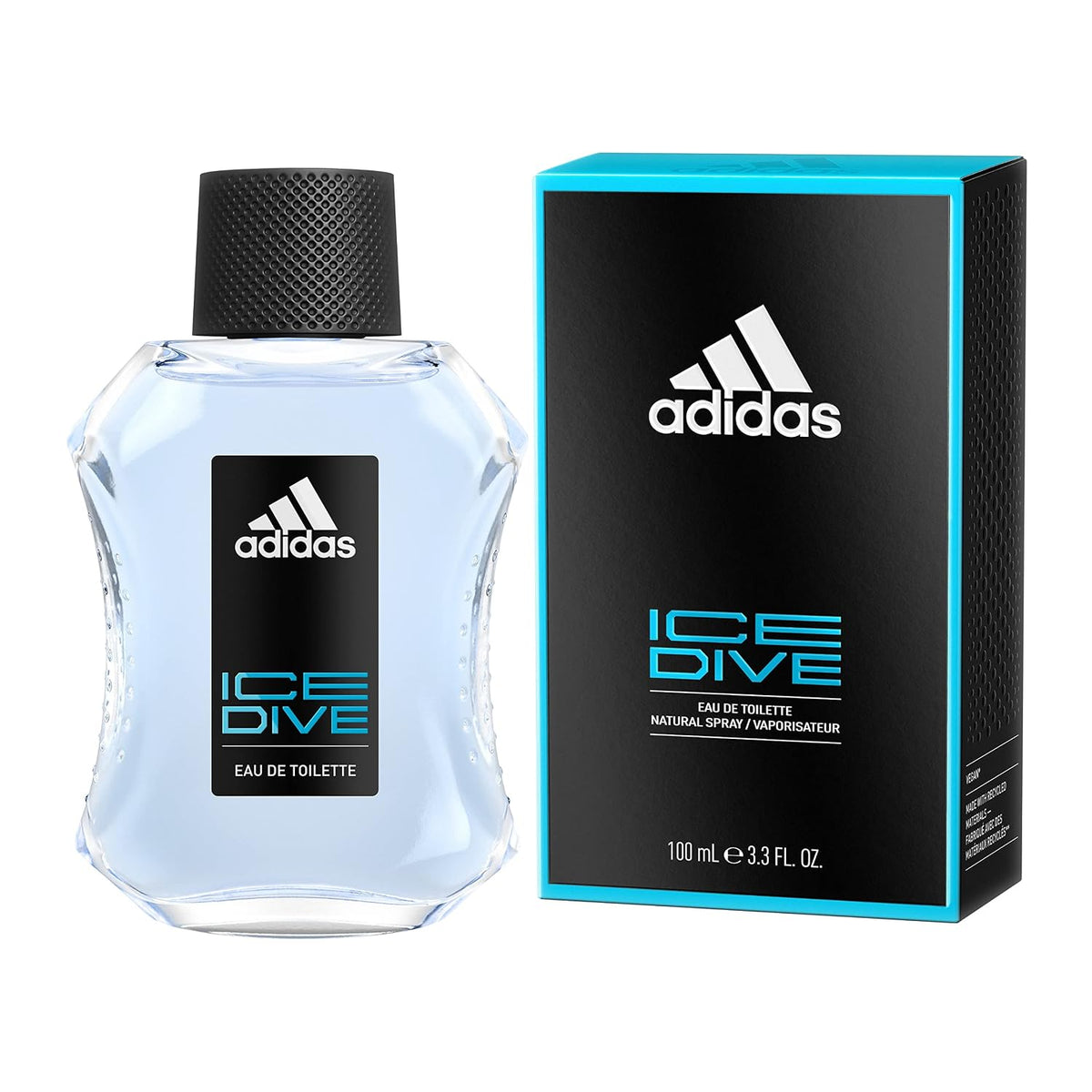 Adidas Ice Dive 3.3 Eau De Toilette Spray For Men
