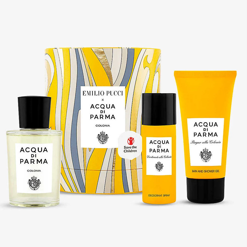 Acqua Di Parma Colonia 3 Pcs Set: 3.4 Eau De Parfum Spray +1.7 Deodorant Spray + 2.5 Shower Gel