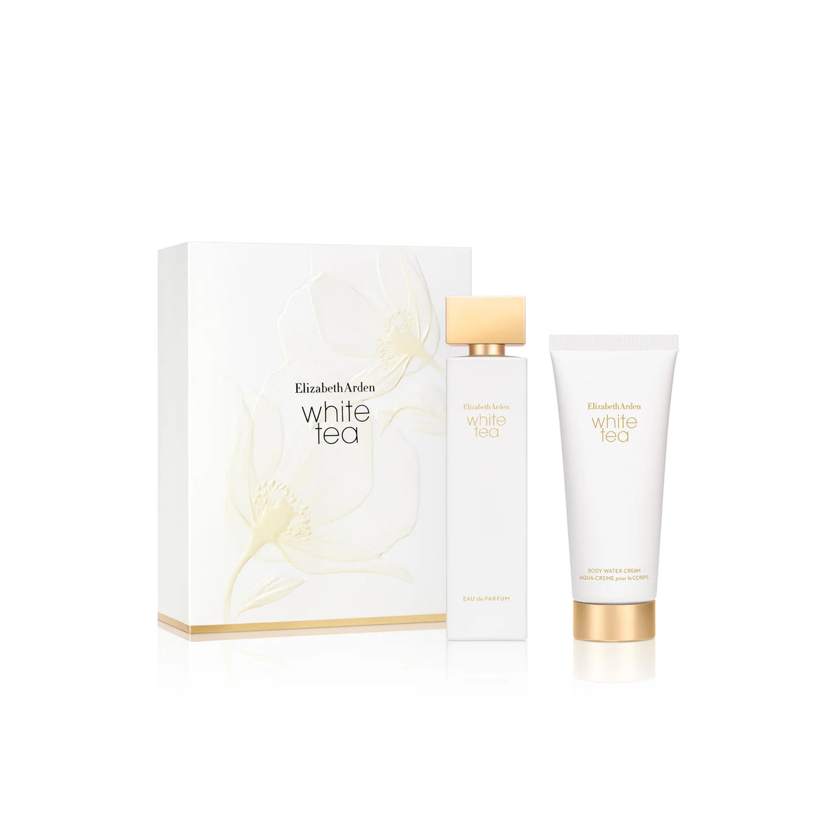EA0137735
085805580766
White Tea 2 Pcs Set For Women: 3.3 Eau De Toilette Spray +
13.5 Body Cream