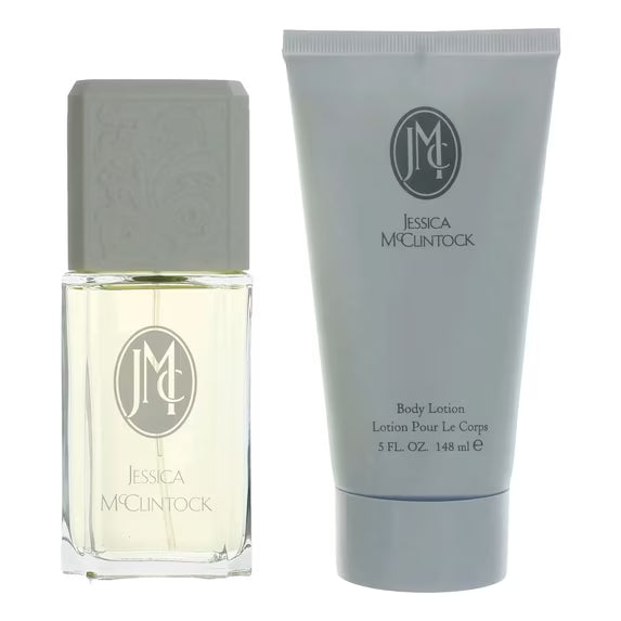 Jessica Mcclintock 2 Pcs Set: 3.4 Eau De Parfum Spray+ 5 Oz Body Lotion (hard Box)