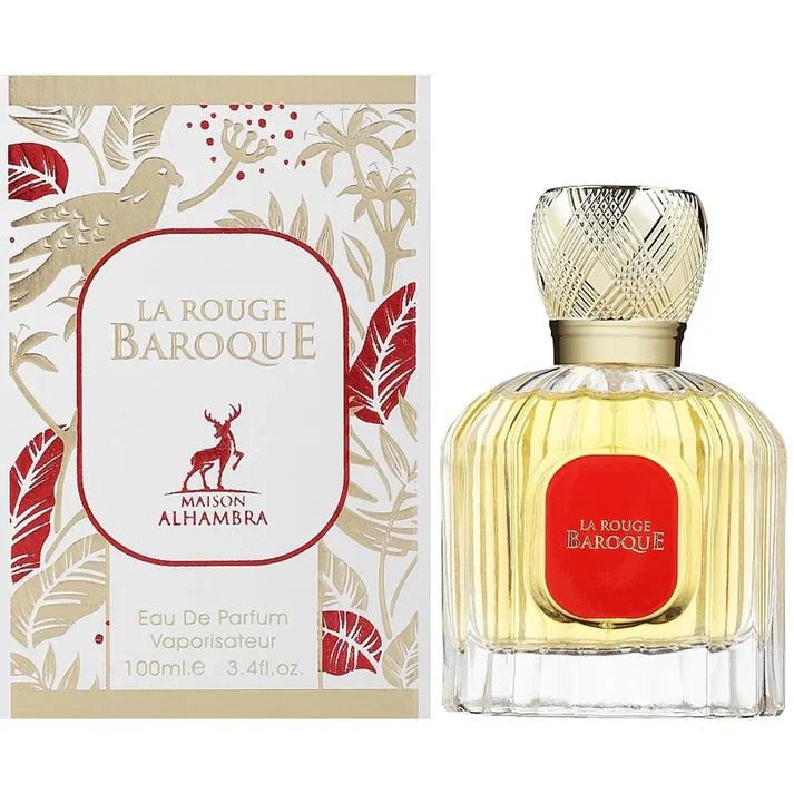 Lattafa Alhambra Baroque Rouge 540 3.4 Eau De Parfum Spray