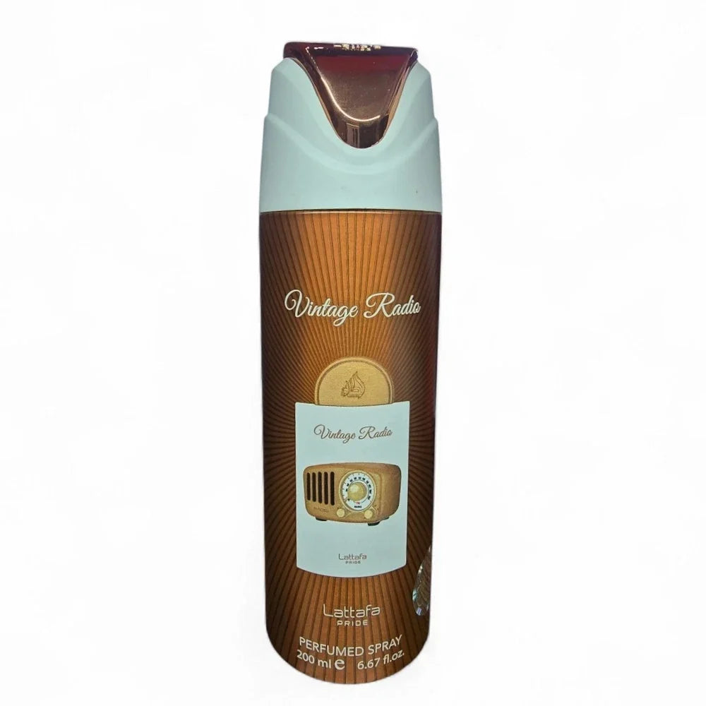 Lattafa Vintage Radio 6.67 Perfumed Spray