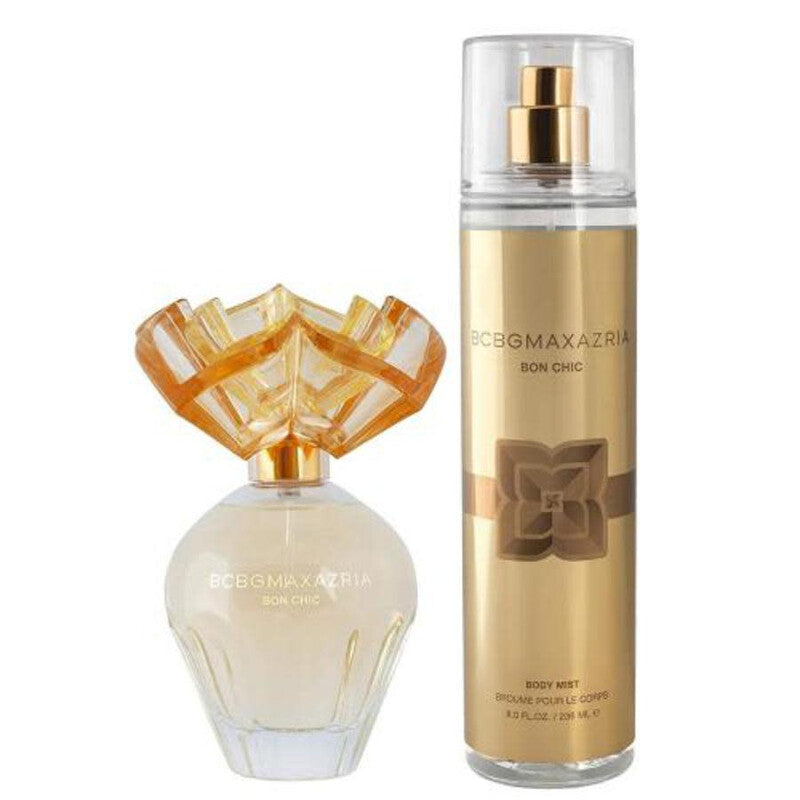 Bcbg Max Azria 2 Pcs Set For Women: 3.4 Eau De Parfum Spray + 8 Oz Body Mist