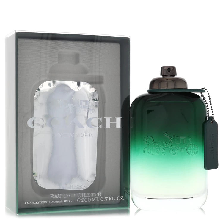 Coach Green 6.7 Eau De Toilette Spray For Men