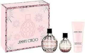 JCCH001C132
3386460157506
Jimmy Choo 3 Pcs Set For Women: 3.3 Eau De Parfum Spray + 0.25 Eau De Parfum Spray + 3.3 Body Lotion....