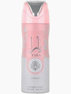 LATTAFA734940
6291108734940
Lattafa Yara 6.7 Perfumed Body Spray For Women