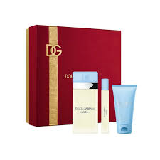 DGP1LB2C02
8057971185351
Dolce & Gabbana Light Blue 3 Pcs Set For Women: 3.3 Eau De Toilette Spray + 0.33 Eau De Toilette Spray + 1.7 Body Cream