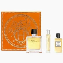 HERME65223156
3346130022893
Hermes Terre D'hermes 3 Pcs Set For Men: 3.3 Eau De Toilette Spray + 0.5 Eau De Toilette Spray + 1.3 Shower Gel