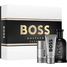 HG431000219818
3616306699281
Hugo Boss Bottled Parfum 3 Pcs Set For Men: 3.3 Parfum Spray +
3.3 Shower Gel + 2.4 Deodorant Stick