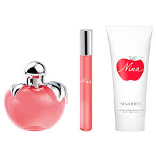 NIN65199508
3137370361206
Nina Ricci Nina 3 Pcs Set For Women: 2.7 Eau De Toilette Spray
+ 0.34 Eau De Toilette Roll-on + 2.5 Body Lotion