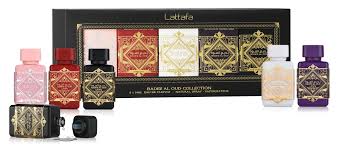 LATTAFA344506
6290362344506
Lattafa Bade'e Al Oud 5 * 5 Ml Eau De Parfum Mini Set: Noble Blush + Sublime + Honor & Glory + Amethyst + Oud For Glory