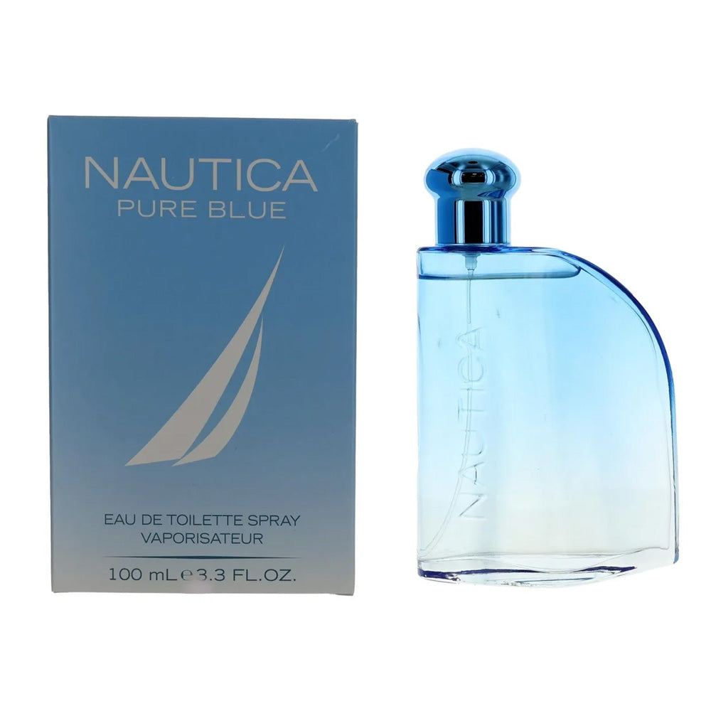Pure Blue By Nautica 3.3oz EDT Spray For Men