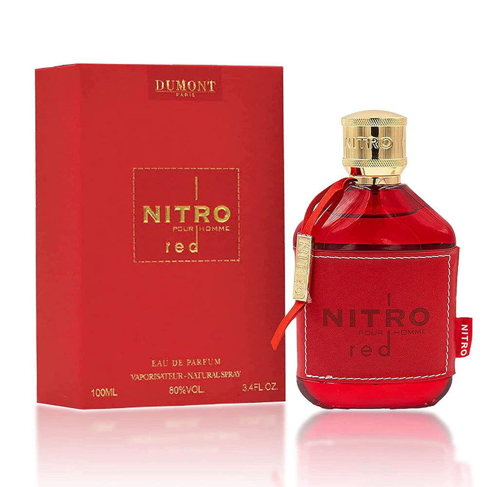 Nitro Red Pour Homme by Dumont Paris 3.4oz EDP Spray for MEN