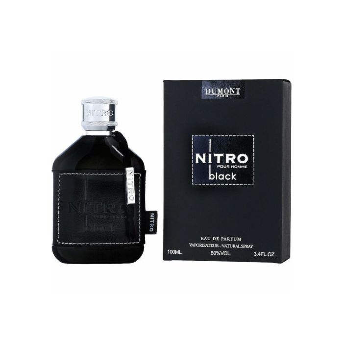 Nitro Black Pour Homme By Dumont 3.4oz EDP Spray for MEN