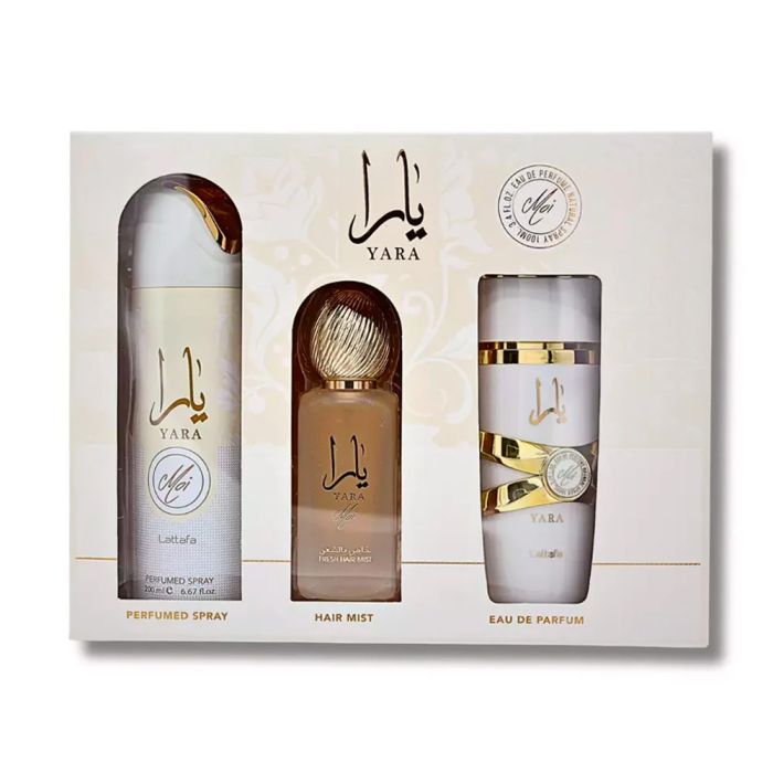 LATTAFA YARA MOI 3 PCS GIFT SET  for UNISEX