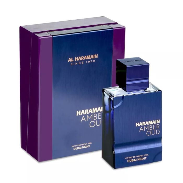 Amber Oud Dubai Night by Al Haramain 2.5oz Extrait de Parfum Spray for MEN