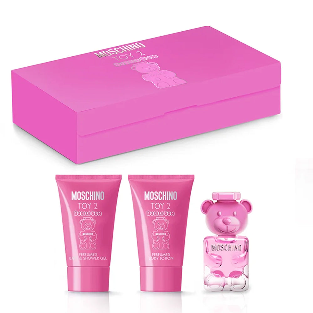 Toy 2 Bubble Gum by Moschino  3pcs Gift Set   for WOMEN