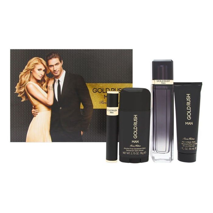Paris Hilton Gold Rush Man 4 Piece Set