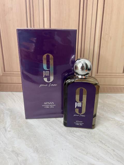 Afnan 9 Pm Pour Femme 3.4 Eau De Parfum Spray