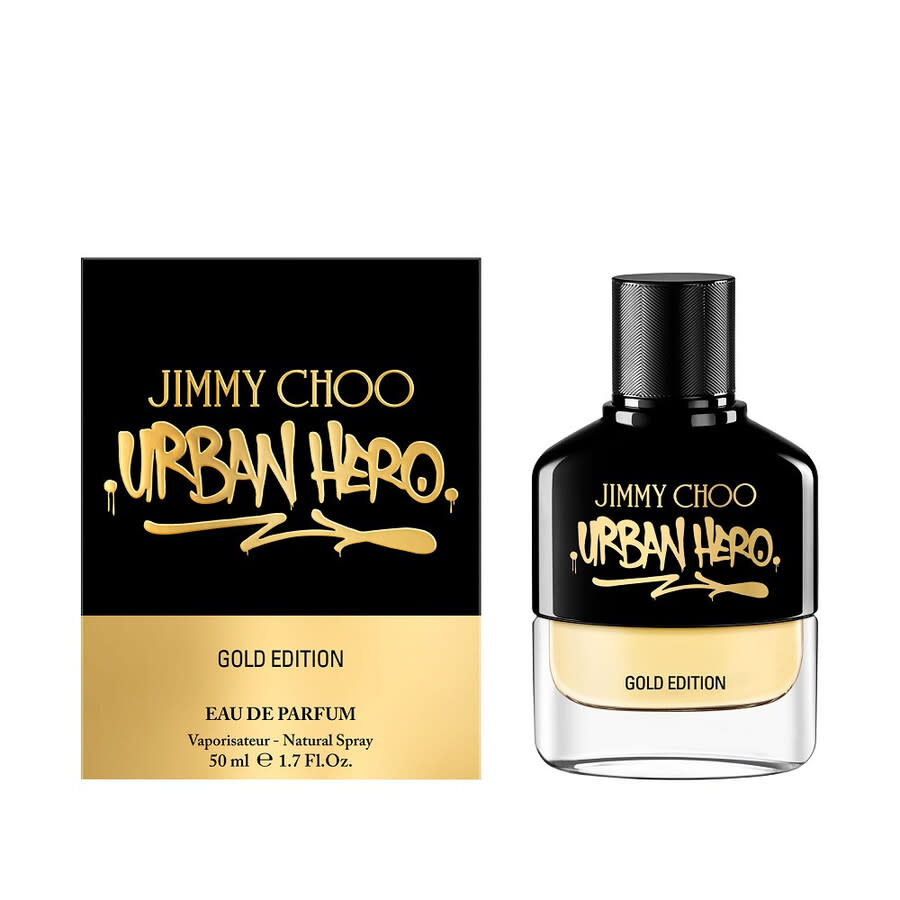 Jimmy Choo Urban Hero Gold Edition 3.4 Eau De Parfum Spray For Men