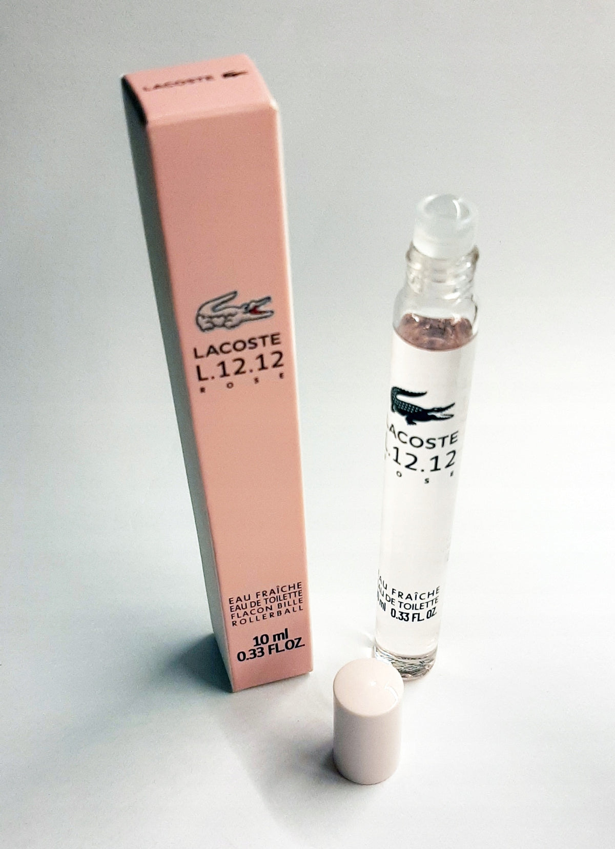 Lacoste L.12.12 Rose Eau Fraiche 0.33 Eau De Toilette Rollerball For Women