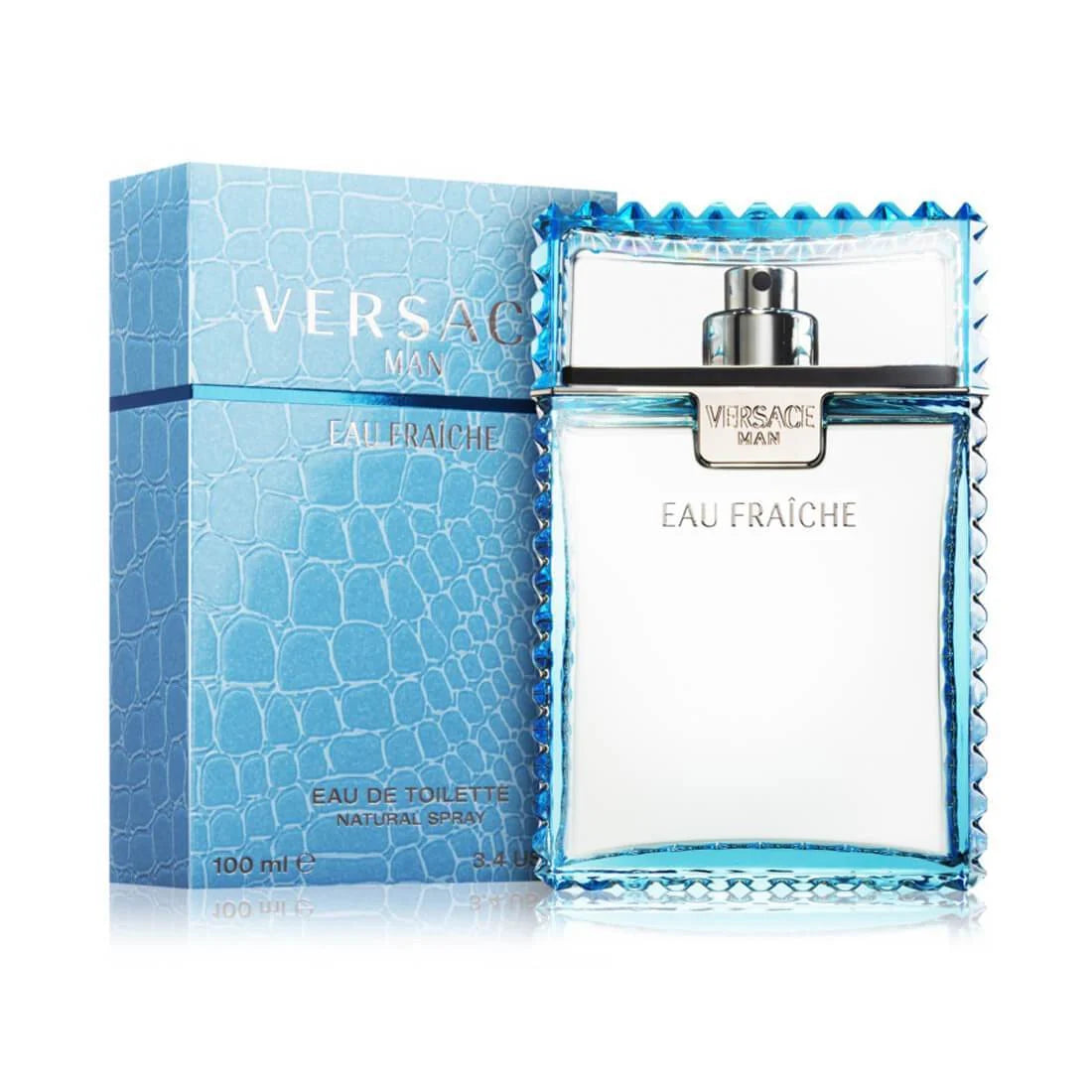 VER500010
8018365500037
Versace Eau Fraiche 3.4 Eau De Toilette Spray For Men