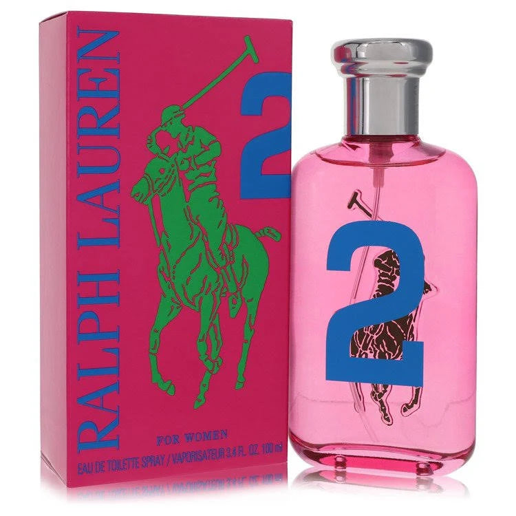 Polo Big Pony #2 Pink 3.4 Eau De Toilette Spray For Women