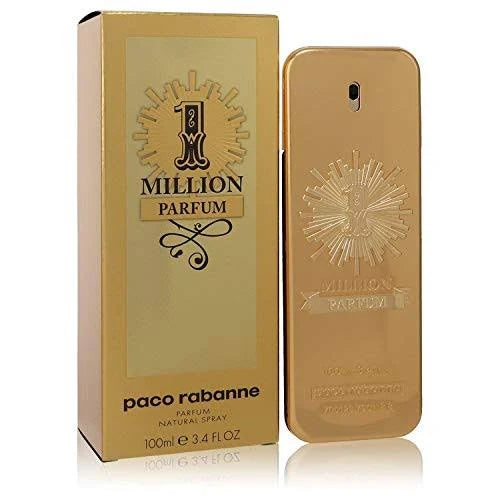 Paco Rabanne One Million Parfum 3.4 Parfum Spray For Men