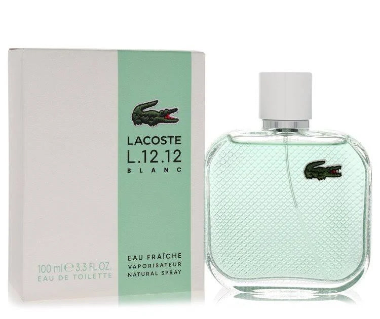 Lacoste L.12.12 Blanc 3.3 Eau De Toilette Spray For Men
