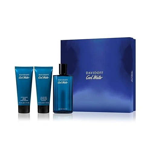 DAVID266330
3616305266330
Cool Water 3 Pcs Set For Men: 4.2 Eau De Toilette Spray + 2.5 Shower Gel + 2.5 After Shave Balm.